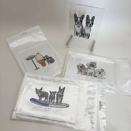★アクリルスクエアプレート◆(イラストをお持ちの方限定商品)