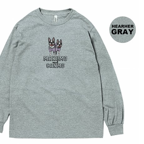 ▼アメリカンアパレルボディ 6.0oz 長袖TEE◆(イラストをお持ちの方限定商品)