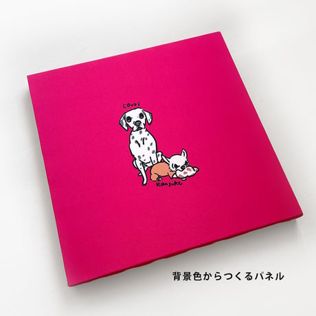 ▼スクエアBIGファブリックパネル◆(イラストをお持ちの方限定商品)