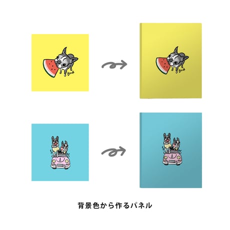 ▼ファブリックパネル(縦)◆(イラストをお持ちの方限定商品)