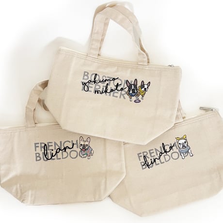 ▼(S)コットンキャンバス保冷トート◆(イラストをお持ちの方限定商品)
