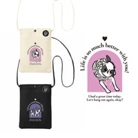▼サコッシュ(窓枠デザイン)◆(イラストをお持ちの方限定商品)