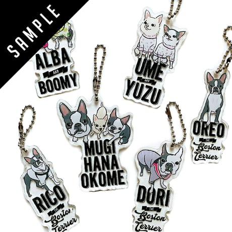 ★アクリルキーホルダー◆(イラストをお持ちの方限定商品)