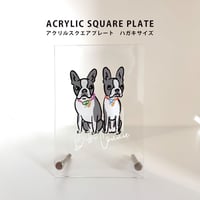 ★アクリルスクエアプレート◆(イラストをお持ちの方限定商品)