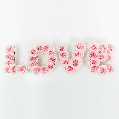 LOVE プレート4枚セット