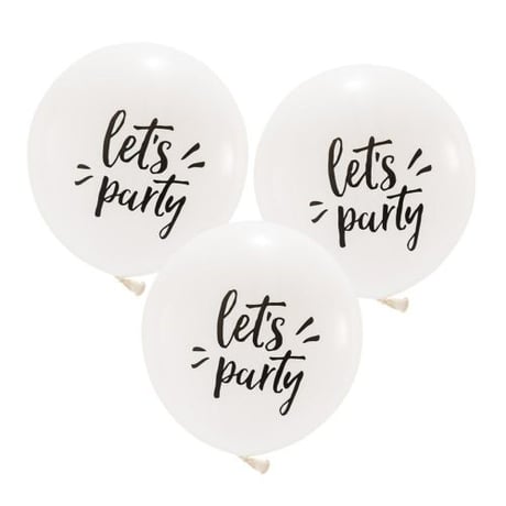 バルーン 40cm 3個セット【let's party】