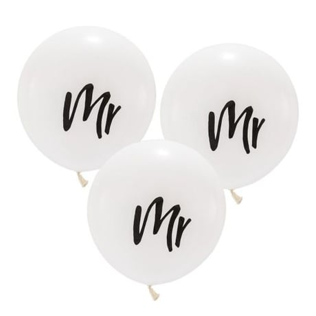 バルーン 40cm 3個セット【Mr】