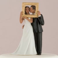 ケーキトッパー【フォトフレーム】エスニック Picture Perfect