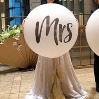 ジャンボバルーン 90cm 【Mrs】