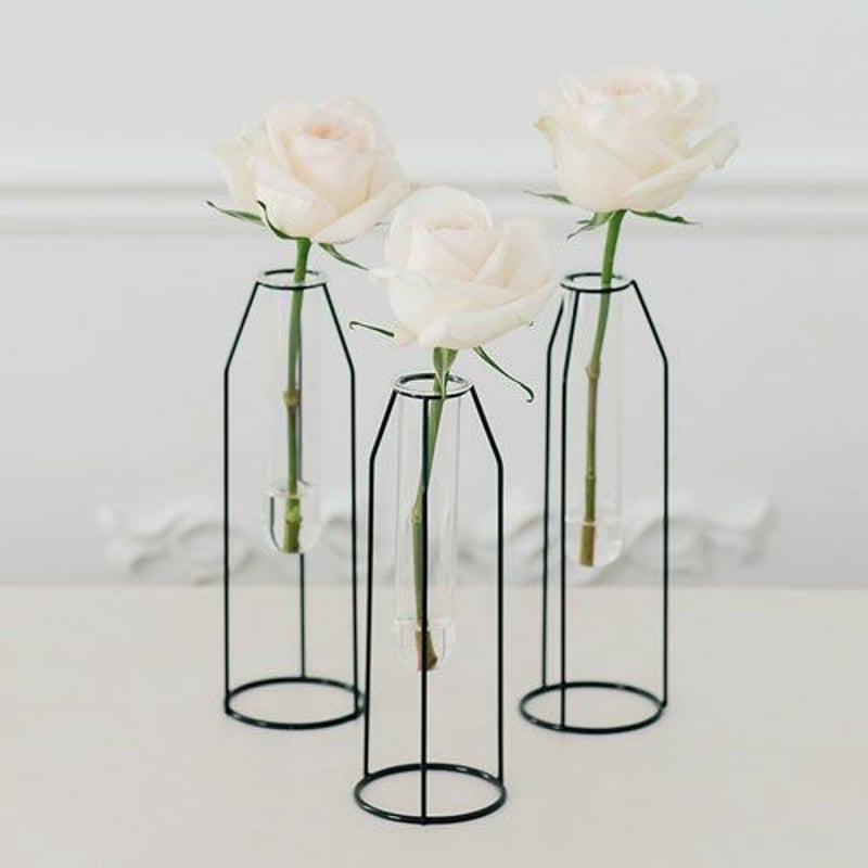 試験管フラワーベース 高さ違い3個セット | YourStyleWedding