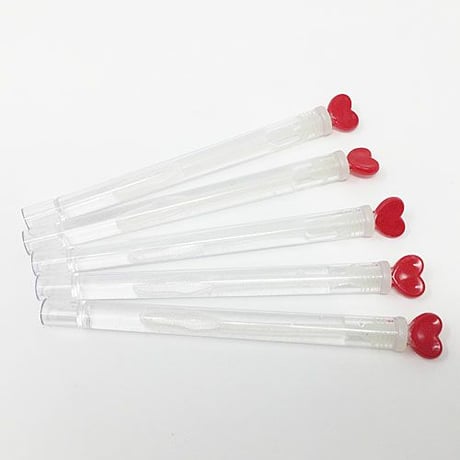 シャボン玉【ハートのスティック】24個セット