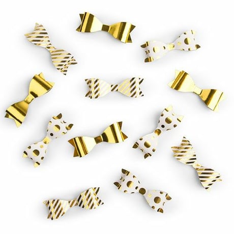 立体リボン アソート【M 8cm】12個入り