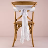 シフォンのチェアリボン テーブルランナー兼用
