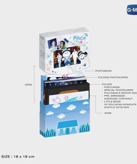 【Tay&New】 POLCA FAM MEETING DVD BOXSET