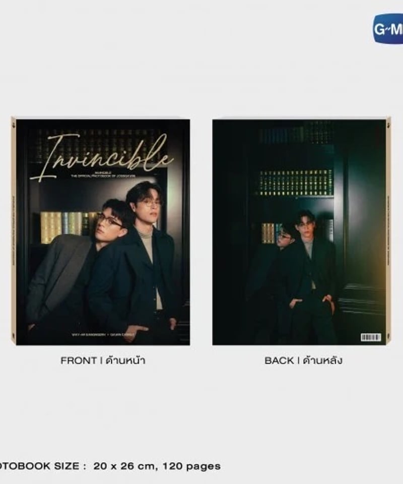 その他 JossGawin photobook Invincible ご予約商品】 INVINCIBLE - The Official Photobook of