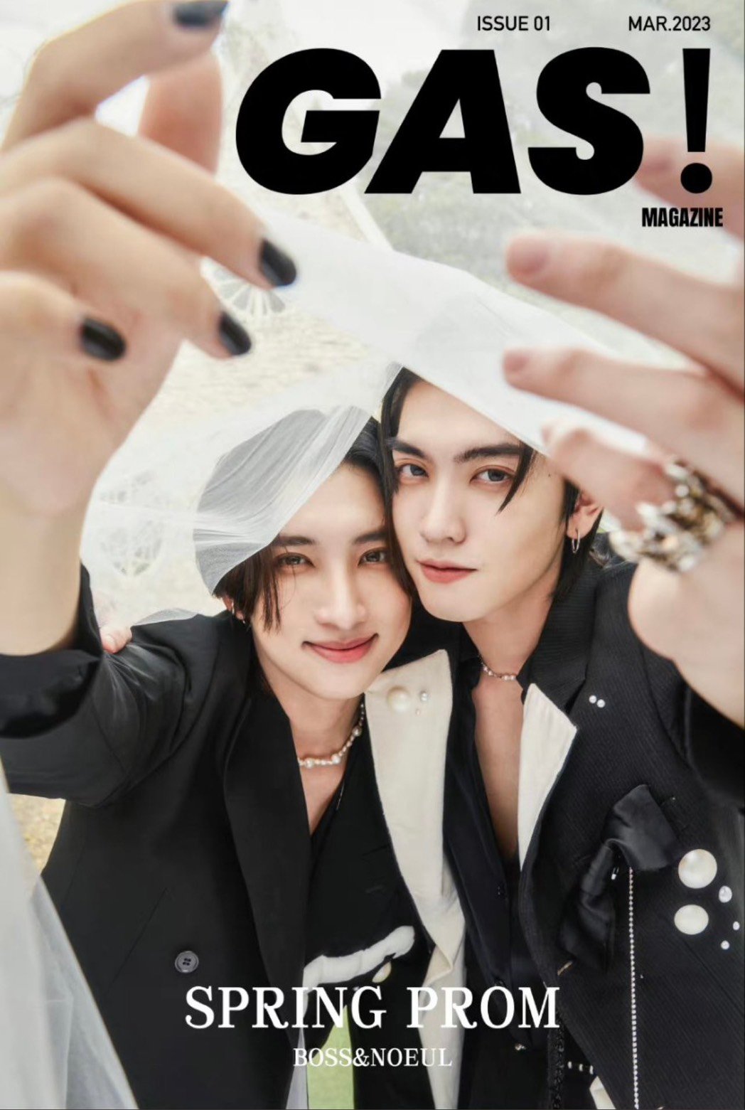 GAS！ BossNoeul 雑誌 boss noeul ご予約商品】 GAS! MAGAZINE Boss & Noeul 2023年3月号 A版