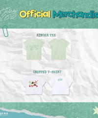 【DUANG WITH YOU Official Goods 第2弾！】　RingerＴシャツ / Cropped Ｔシャツ