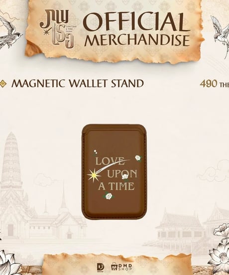 【LOVE UPON A TIME Official Goods】　 ステッカーセット / キャラクターピン / Magnetic Wallet Stand / 巾着袋 / エコバッグ