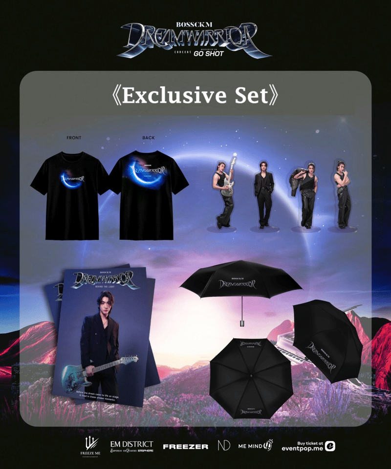 Boss CKM】 Dream Warrior Concert Official Goods