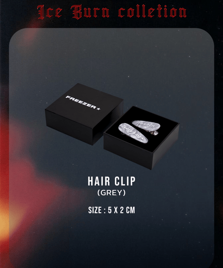 【FREEZER】ICE BURN Collection　《ICE FLAKE HAIR CLIPS》
