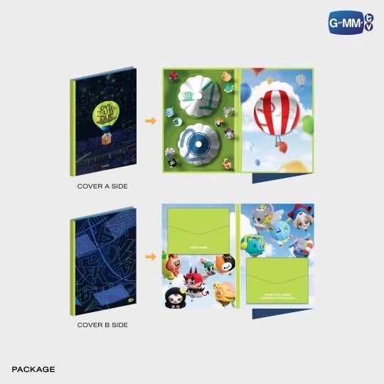 ミュージック LOVE OUT LOUD: LOVE MOONSPHERE DVD GMMTV DVD BOXSET LOVE OUT LOUD FAN FEST 2025 : LOVEMOSPHERE