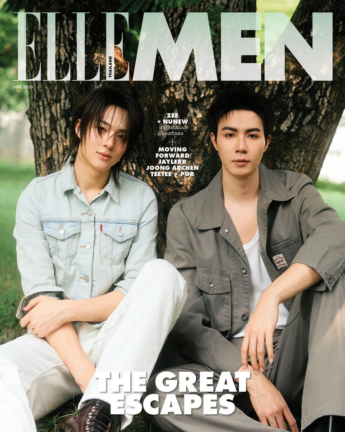 ELLE MEN Thailand】 Zee&NuNew | ティンタイ ติ่งไทย