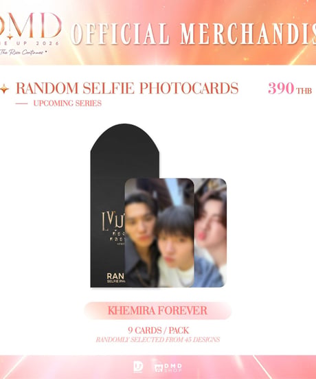 【THE RISE CONTINUES】Random Selfie Photocards 《Upcoming Series》
