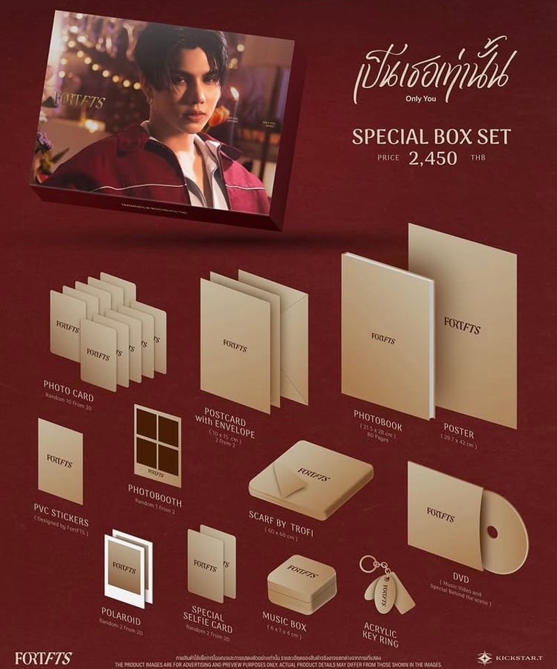 FortFTS 〈Only You〉 SPECIAL BOX FortPeat Fort FTS】 1st Single ～ Only You 《 SPECIAL BOX