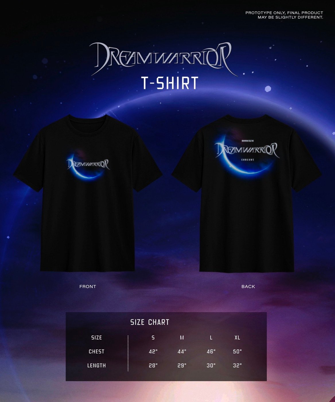Boss CKM】 Dream Warrior Concert Official Goods