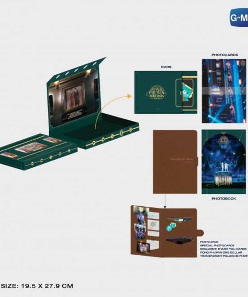 Pond＆Phuwin】 RENDEZVOUS FANCON DVD Box Set | テ
