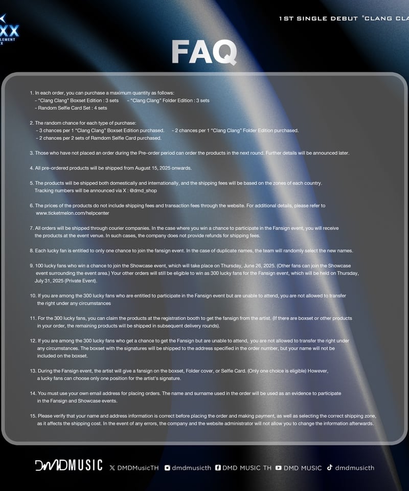 DEXX】 1st Single Debut 