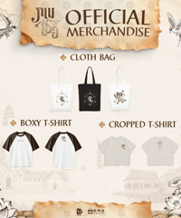 【LOVE UPON A TIME Official Goods】　トートバッグ / Boxy Tシャツ / Cropped Tシャツ