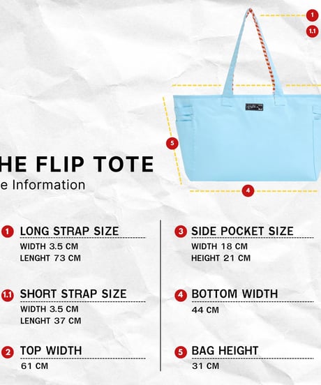 【WVSU】 The Flip Tote