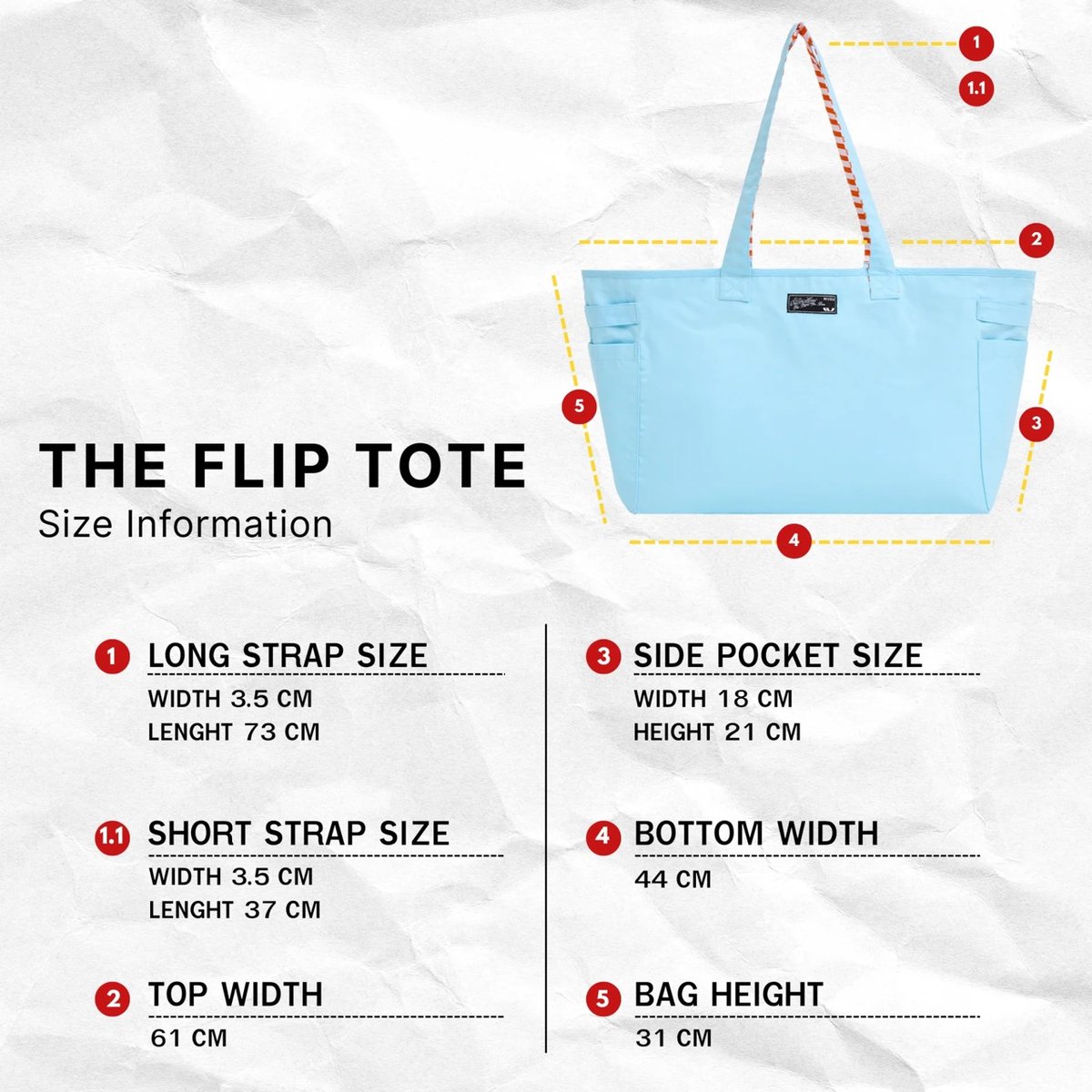 peatブランド　wvsu トートバッグ WVSU】 The Flip Tote | ティンタイ ติ่งไทย