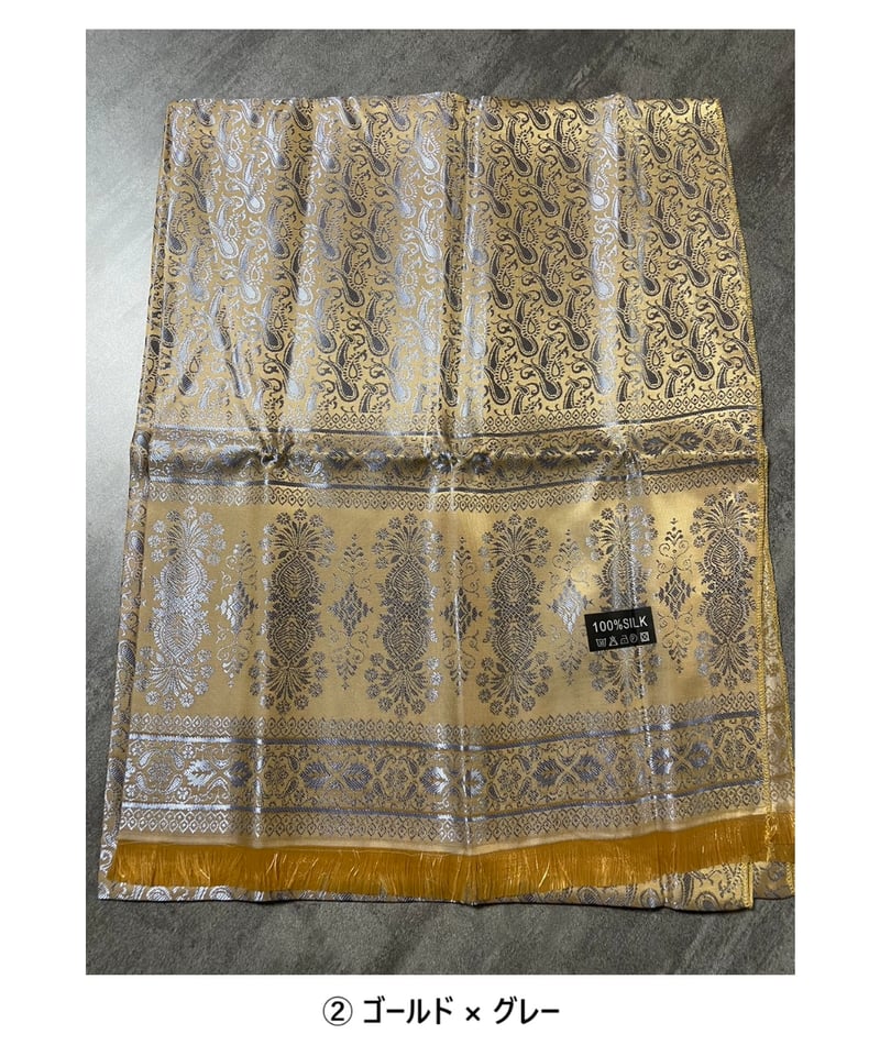 ストール】タイシルク 全9種 | ティンタイ ติ่งไทย