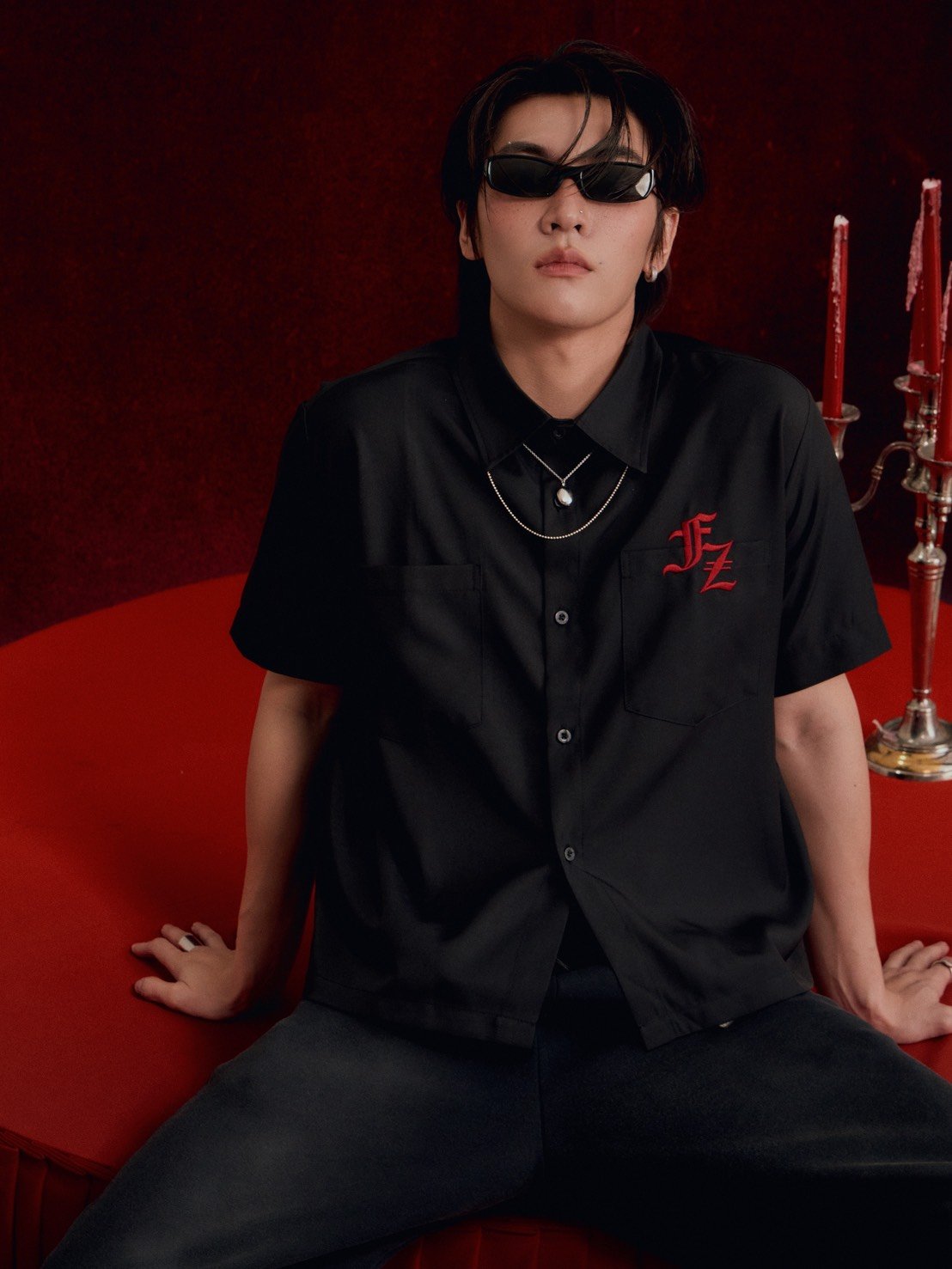 FREEZER】ICE BURN Collection 《RED FROST SHIRT》