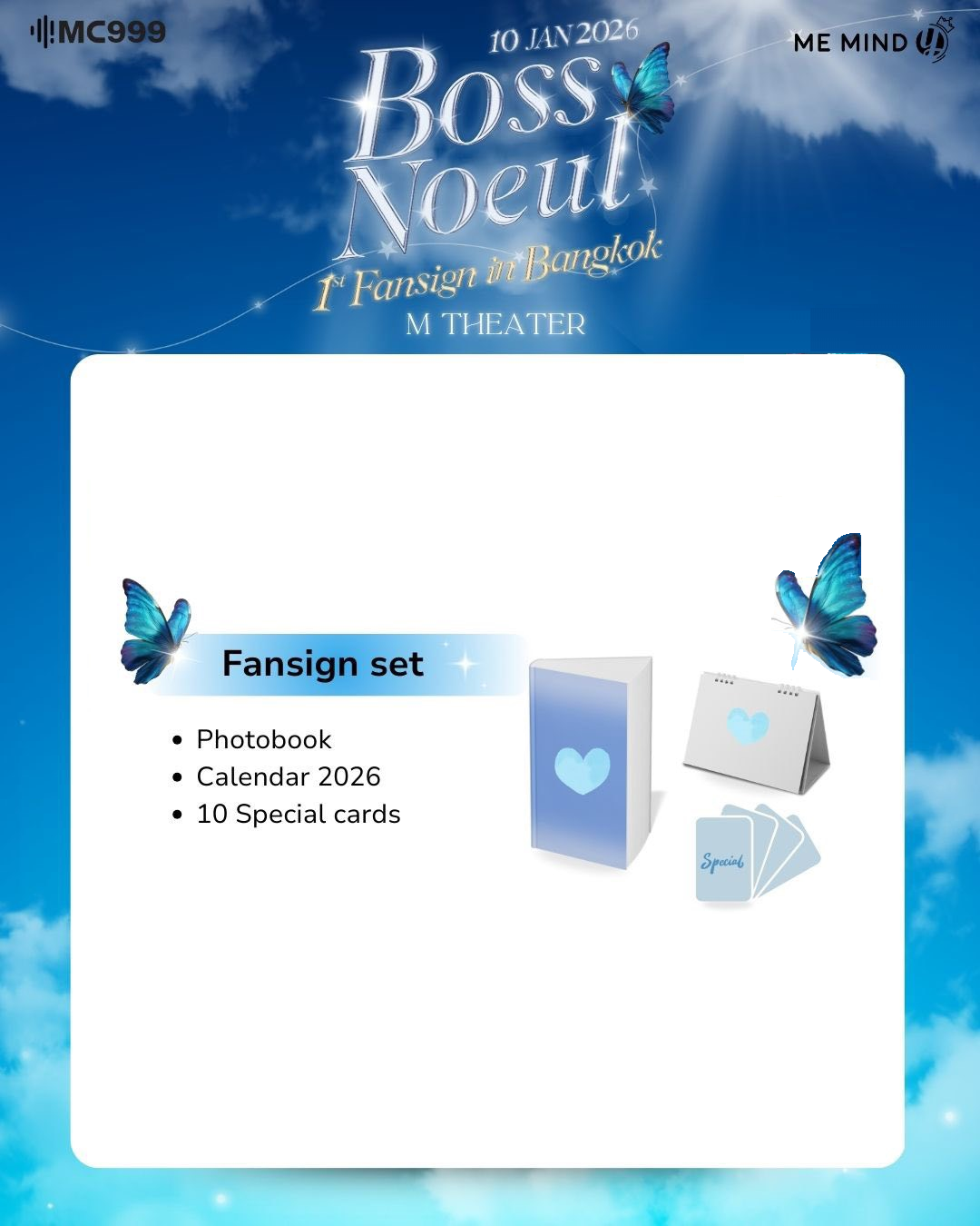 Boss&Noeul】1st Fansign in Bangkok 《Fansign Set