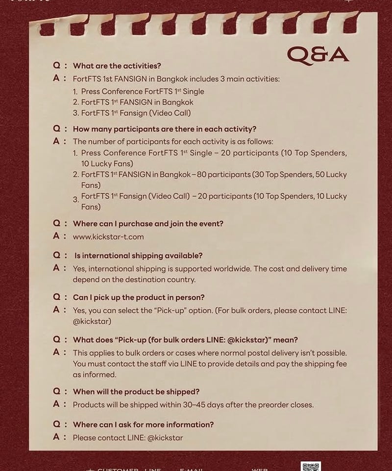 Fort FTS】 1st Single ～ Only You 《 SPECIAL BOX