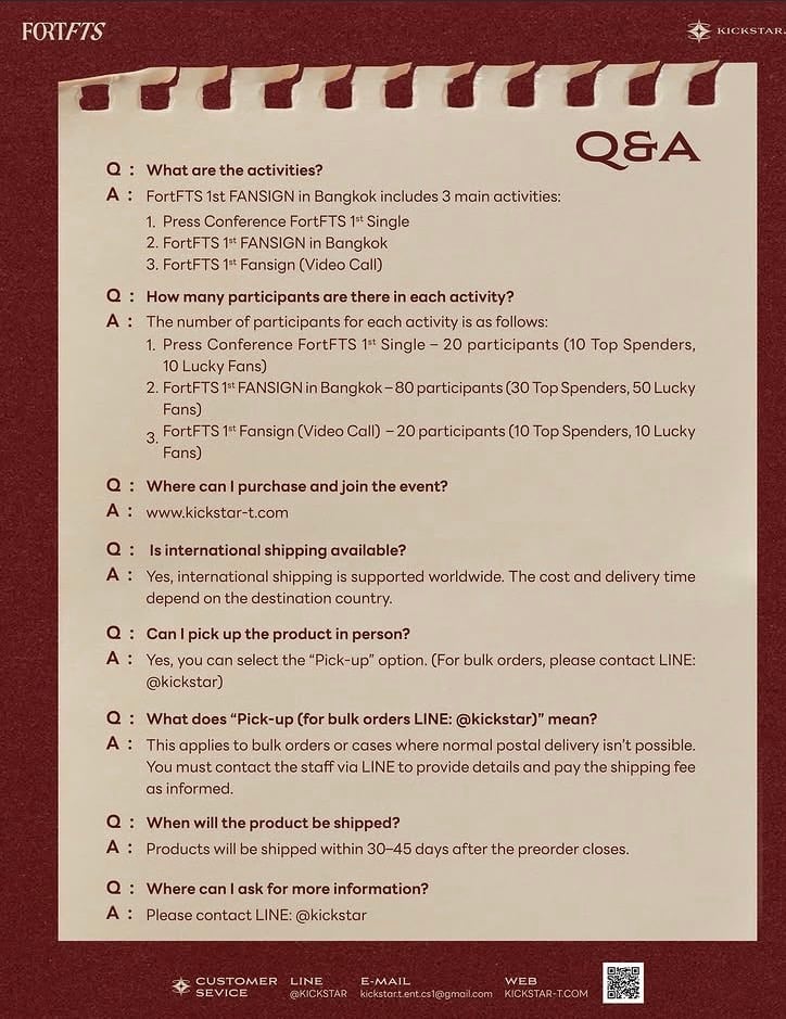 Fort FTS】 1st Single ～ Only You 《 SPECIAL BOX