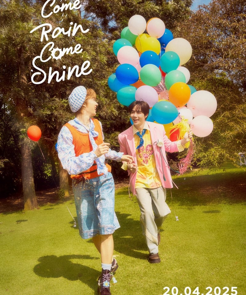 Zee&NuNew】 3rd Photobook 『Come Rain Come Shine