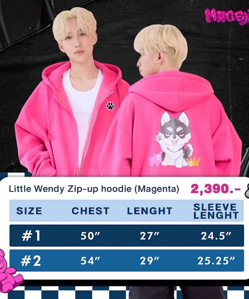 Magenta】 NOEUL×WENDY Collection 〈Little Wendy