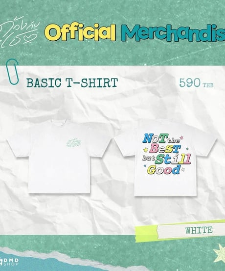 【DUANG WITH YOU Official Goods 第2弾！】　Basic Ｔシャツ