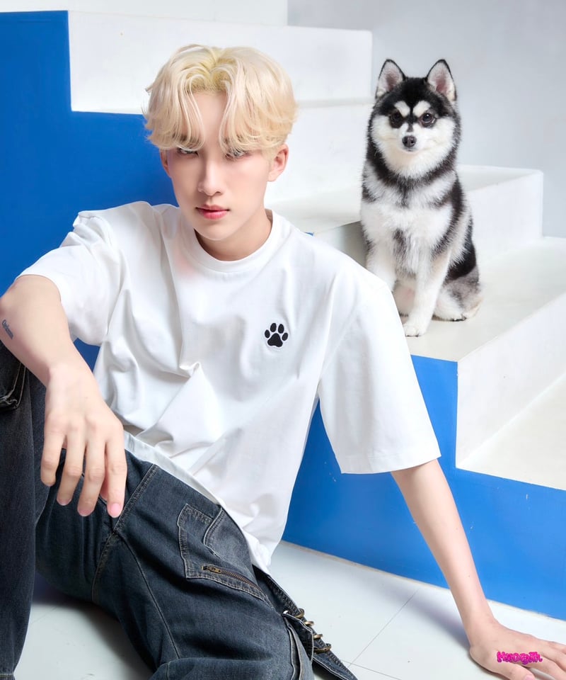 BABYL ライブビューイング TEE【Lサイズ】 Magenta】 NOEUL×WENDY Collection 〈Little Wendy