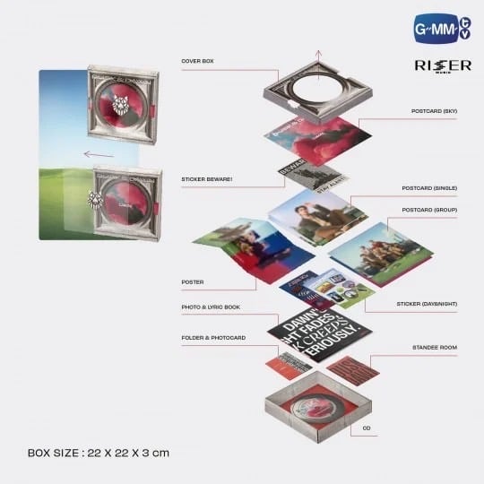 【未開封 新品】 LYKN DUSK & DAWN CDアルバム GMMTV LYKN】 The 1st Album 《DUSK & DAWN》 | ティンタイ ติ่งไทย