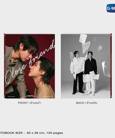 【CLOSE FRIEND】The Official Photobook of First&Khaotung