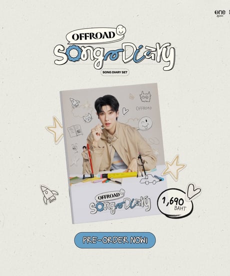 【OFFROAD】SONG DIARY SET