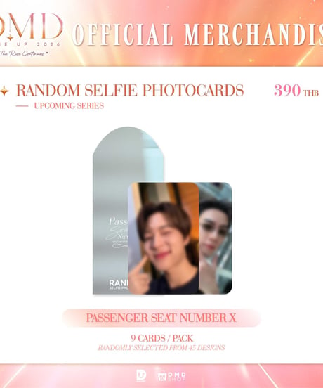 【THE RISE CONTINUES】Random Selfie Photocards 《Upcoming Series》