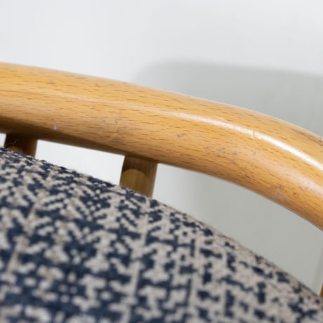 ERCOL ウィンザージュビリー1Pソファ（張替済み）