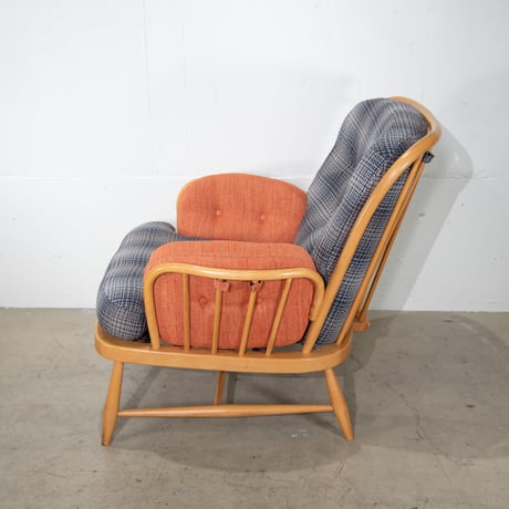 ERCOL ウィンザージュビリー1Pソファ（張替済み）