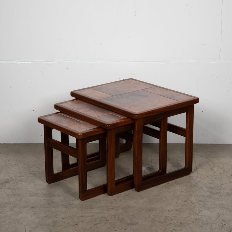 AnBerCraft タイルトップネストテーブル | 池田堂